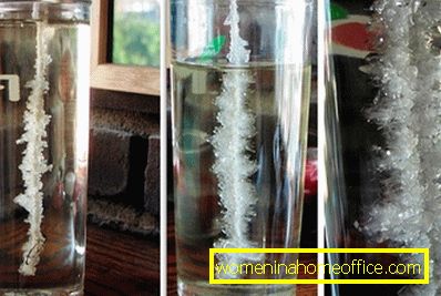 Como crescer um cristal de casa de sal?