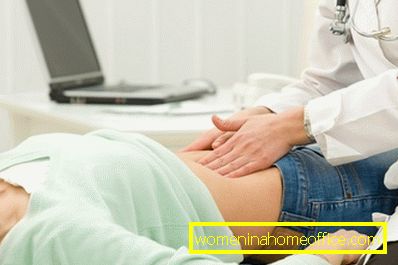 dor abdominal aguda e outros sinais de apendicite em mulheres adultas